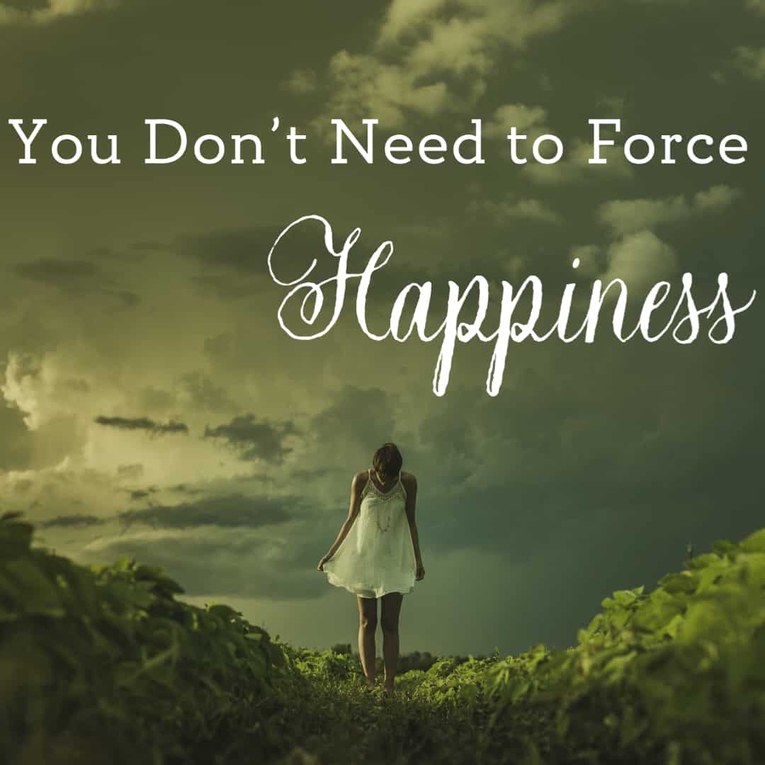 You Don’t Need to Force Happiness